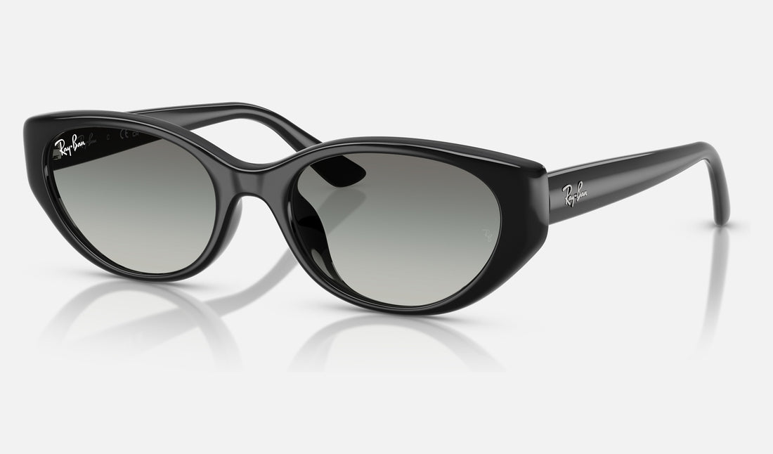 Ray-Ban RB4457D — Black / Grey Gradient — quarter view