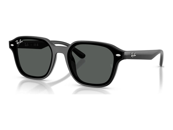 Ray-Ban RB4458D — Black / Dark Grey — quarter view