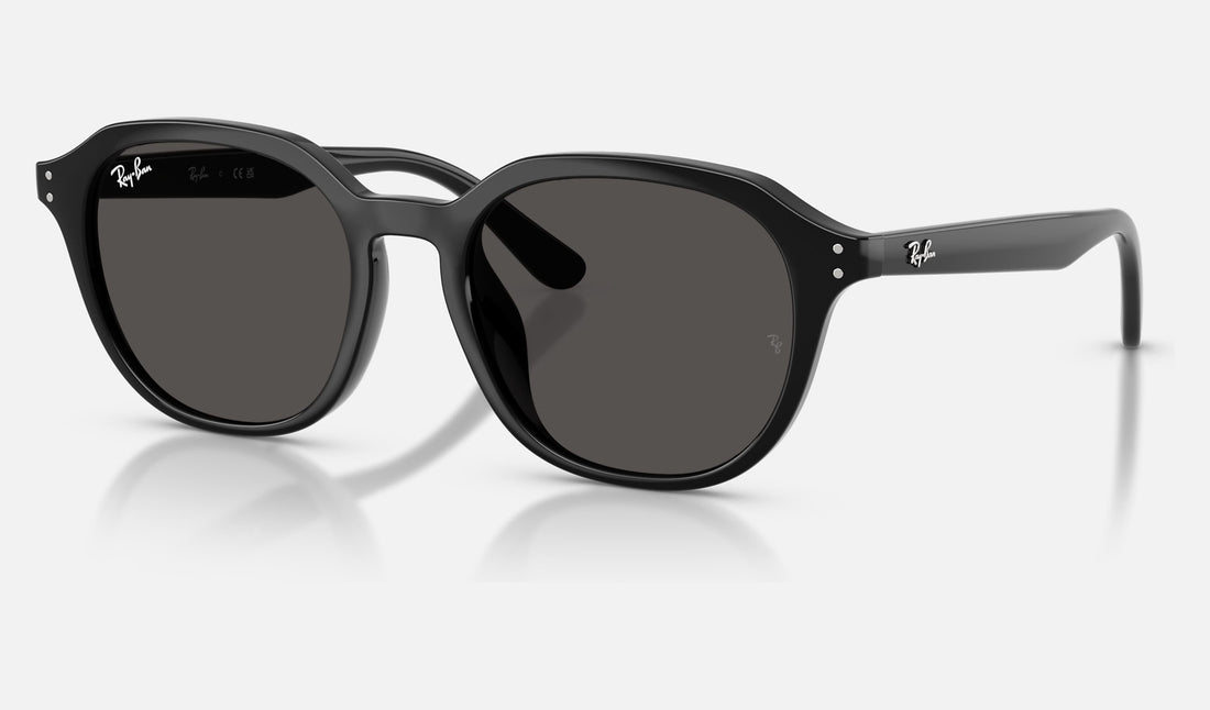 Ray-Ban RB4459D — Black / Dark Grey — quarter view