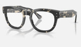 Ray-Ban Mega Hawkeye RX0298V — Grey Havana — quarter view