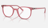 Ray-Ban Elliot RX5397 — Pink — quarter view