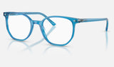 Ray-Ban Elliot RX5397 — Blue — quarter view