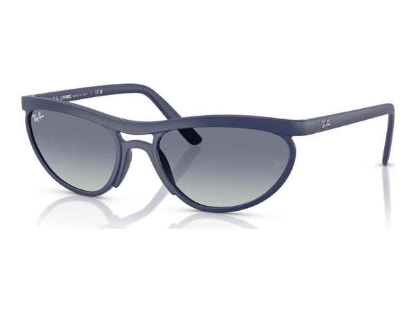 Ray-Ban RB4453 — Sand Blue / Grey Gradient Blue — quarter view