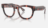 Ray-Ban Mega Hawkeye RX0298VF — Pink Havana — quarter view