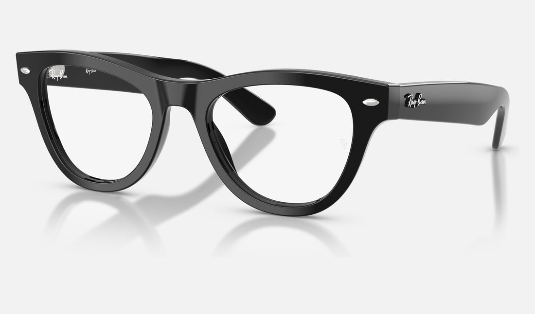 Ray-Ban RX5510 — Black — quarter view
