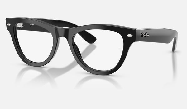 Ray-Ban RX5510 — Black — quarter view