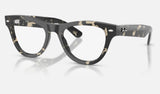 Ray-Ban RX5510 — Grey Tortoise — quarter view