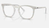 Ray-Ban RX2210V — Photo Striped Light Blue — quarter view
