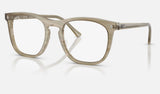 Ray-Ban RX2210VF — Photo Striped Grey — quarter view