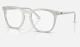 Ray-Ban RX2210VF — Photo Striped Light Blue — quarter view