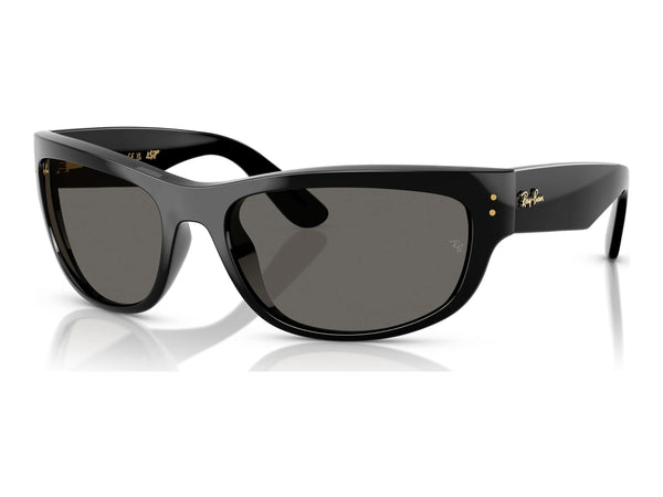 Ray-Ban Mega Balorama RB2289 — Black / Ultra Black — quarter view