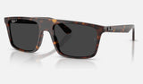Ray-Ban RB2222 — Havana / Polarized Black — quarter view