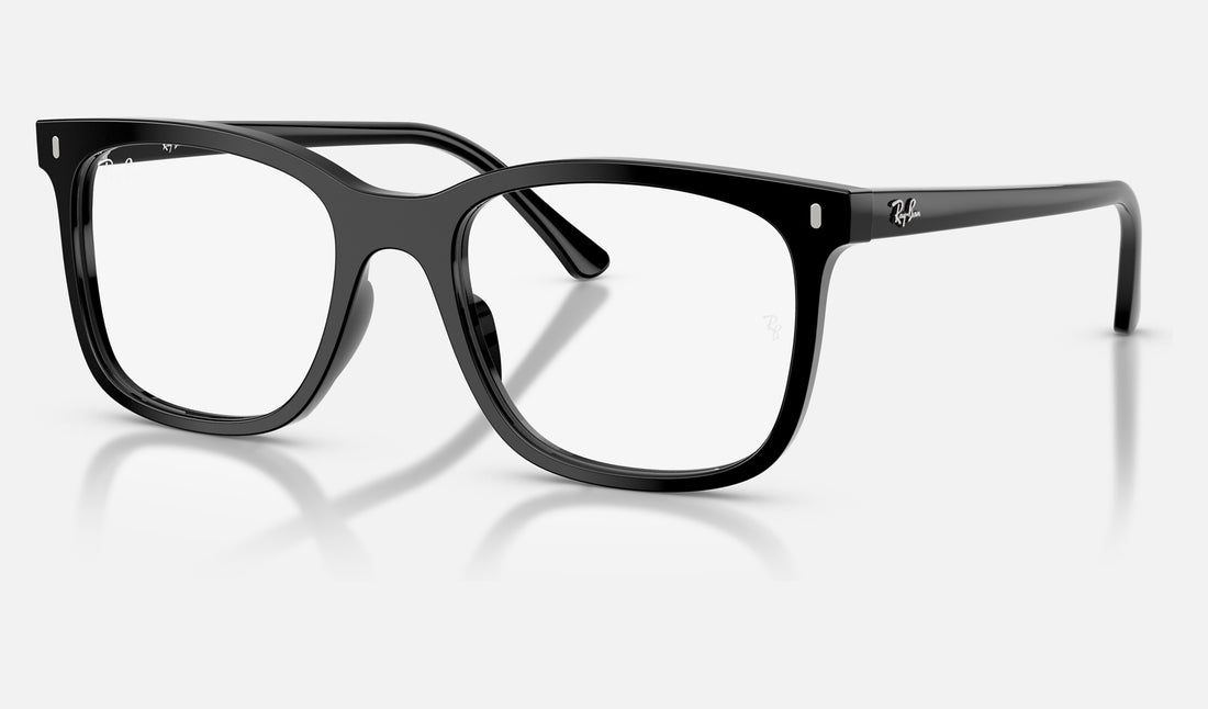 Ray-Ban RX5446 — Black — quarter view