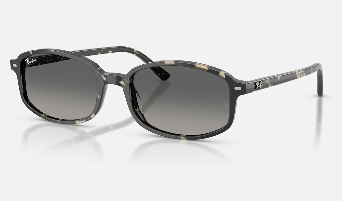 Ray-Ban RB2232 — Grey Havana / Gradient Grey — quarter view