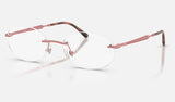 Ray-Ban RX3767V — Pink — quarter view
