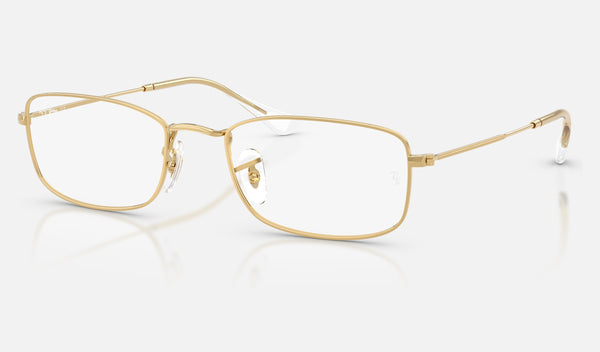 Ray-Ban RX6647 — Arista Gold — quarter view