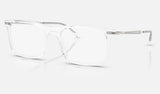 Ray-Ban RX7260 — Transparent — quarter view