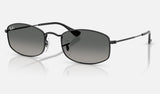Ray-Ban RB3832 — Black / Gradient Grey — quarter view