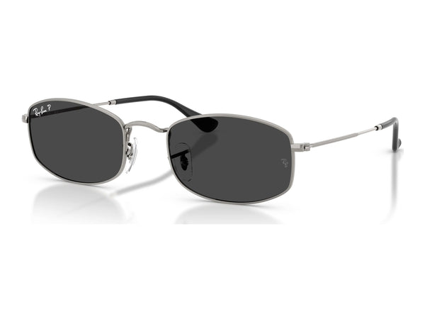 Ray-Ban RB3832 — Gunmetal / Polarized Black — quarter view