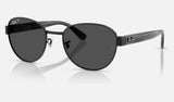 Ray-Ban RB3766CH — Black / Polarized+ Dark Grey — quarter view