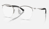 Ray-Ban RX7553 — Gunmetal — quarter view
