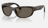 Ray-Ban Junior RJ9189S — Havana / Brown — quarter view