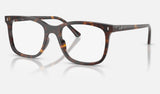 Ray-Ban RX5446F — Havana — quarter view