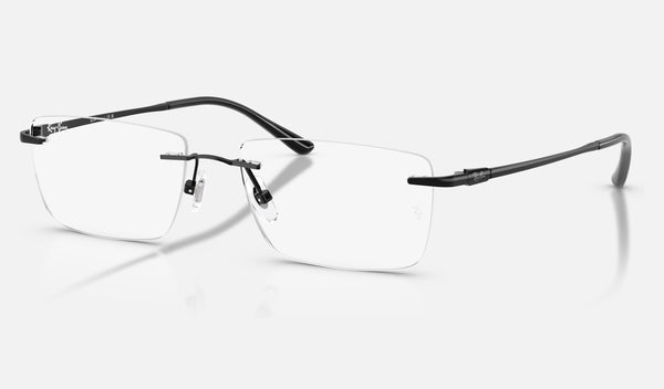 Ray-Ban RX8781D — Black — quarter view
