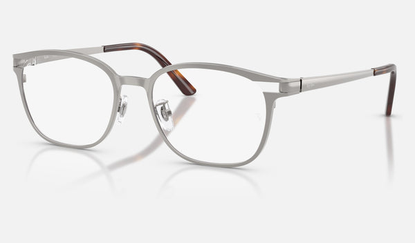 Ray-Ban RX8780D — Brushed Gunmetal — quarter view