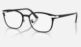 Ray-Ban RX8780D — Matte Black — quarter view