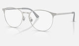 Ray-Ban RX6375 — Silver on Silver — quarter view