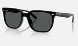 Ray-Ban RB4466D — Black / Dark Grey — quarter view