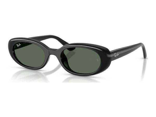 Ray-Ban RB4441D — Black / Dark Green — quarter view