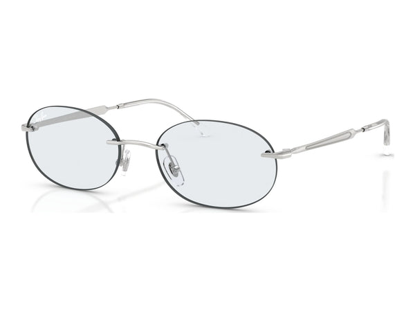 Ray-Ban RB3767 — Silver / Sapphire — quarter view