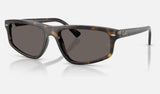 Ray-Ban RB2225 — Havana / Dark Grey — quarter view