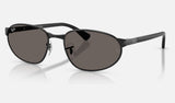 Ray-Ban RB3777 — Black / Dark Grey — quarter view