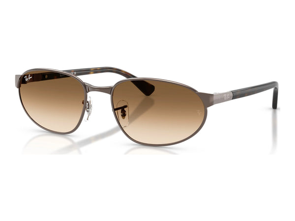 Ray-Ban RB3777 — Copper / Clear Gradient Brown — quarter view