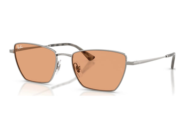 Ray-Ban RB3783 — Gunmetal / Orange — quarter view