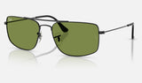Ray-Ban Explorer 3 RB3779 — Black / Green — quarter view