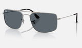 Ray-Ban Explorer 3 RB3779 — Gunmetal / Blue — quarter view