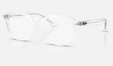 Ray-Ban RX5451 — Transparent — quarter view
