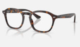 Ray-Ban RX5451 — Havana — quarter view