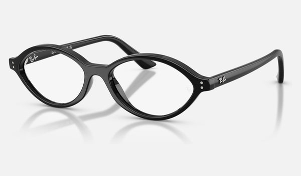 Ray-Ban RX7265 — Black — quarter view