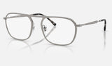 Ray-Ban RX6548 — Gunmetal — quarter view