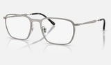 Ray-Ban RX6549 — Gunmetal — quarter view