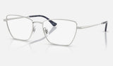 Ray-Ban RX6552 — Silver — quarter view