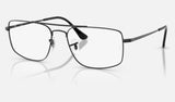 Ray-Ban RX6579 RX6579 — Black — quarter view