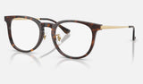 Ray-Ban RX5453D — Havana — quarter view