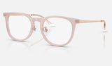 Ray-Ban RX5453D — Light Pink — quarter view