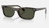 Ray-Ban RB2226 — Havana / Green — quarter view